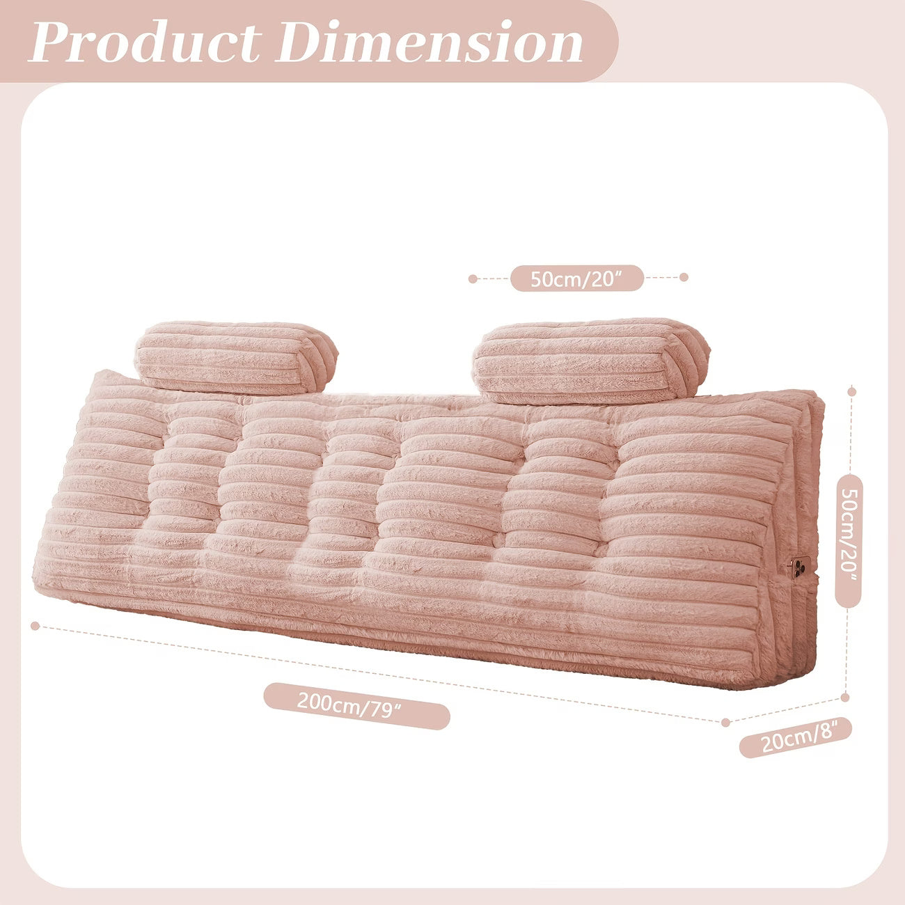 Kovelli LoungeWedge Reading Headboard Pillow