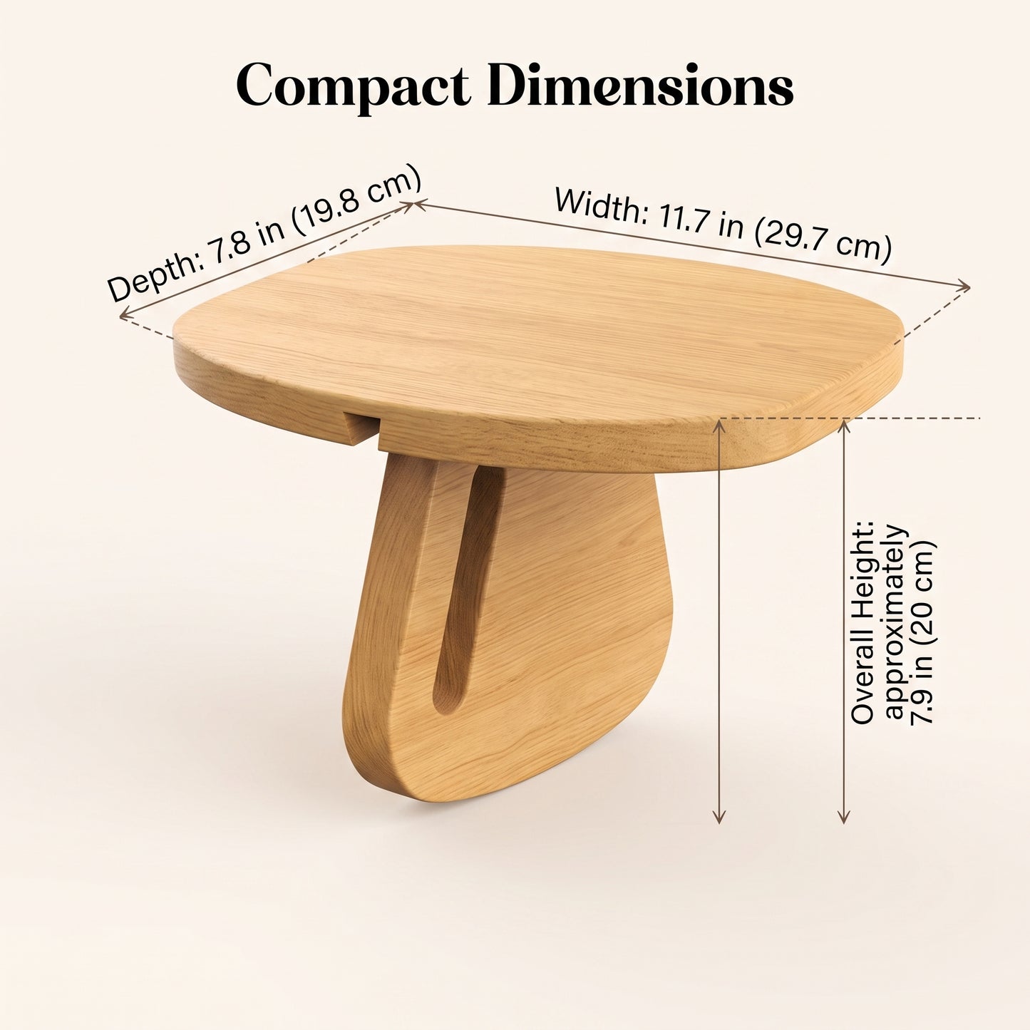 Detachable Wood Meditation Bench for Kneeling, Yoga & Mindfulness