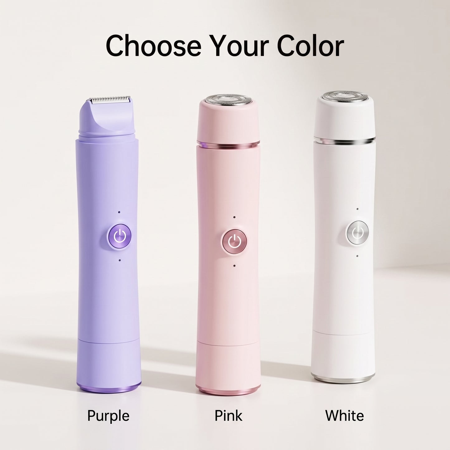 Dual-Head Women's Body & Bikini Electric Shaver