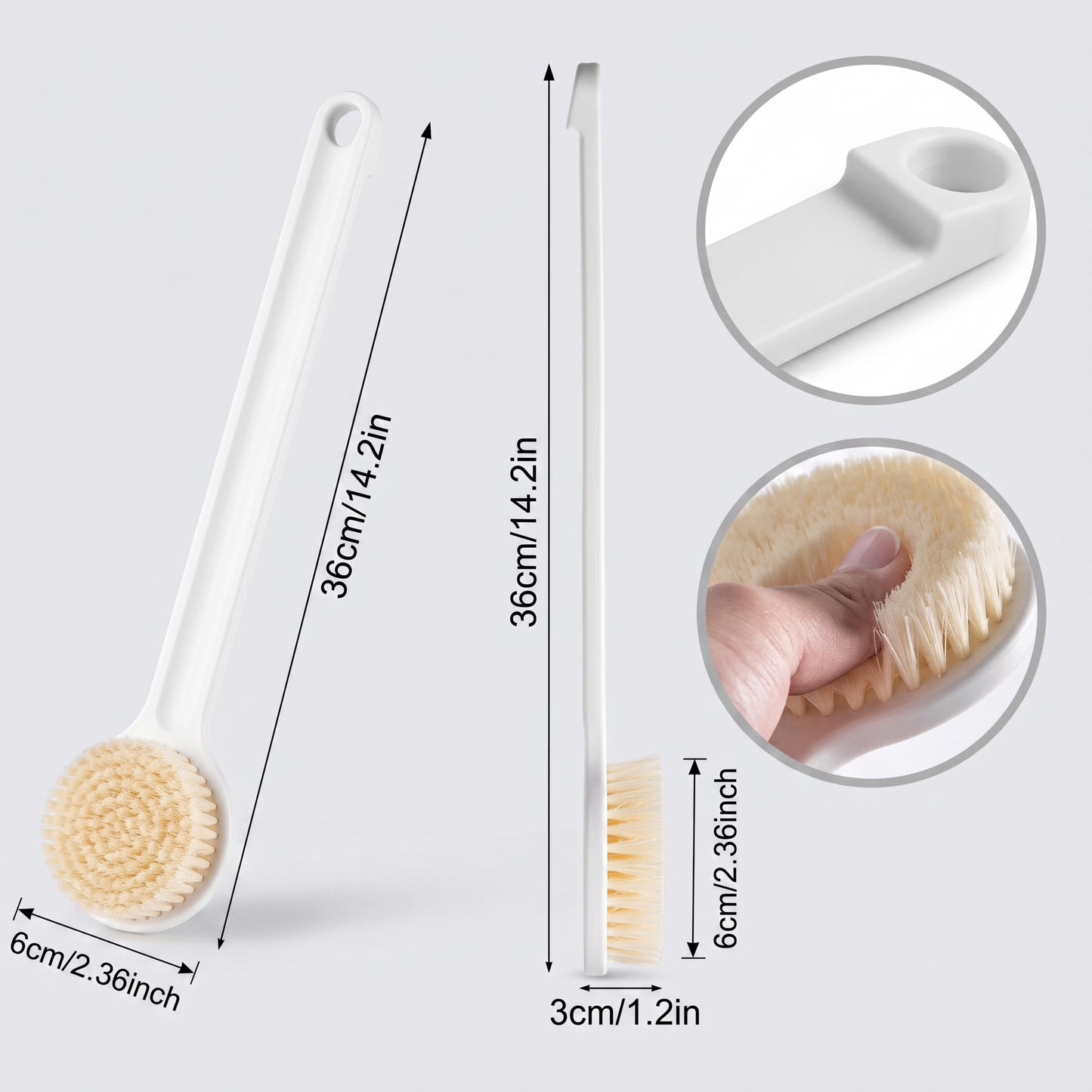 Body Brush Soft Bristle