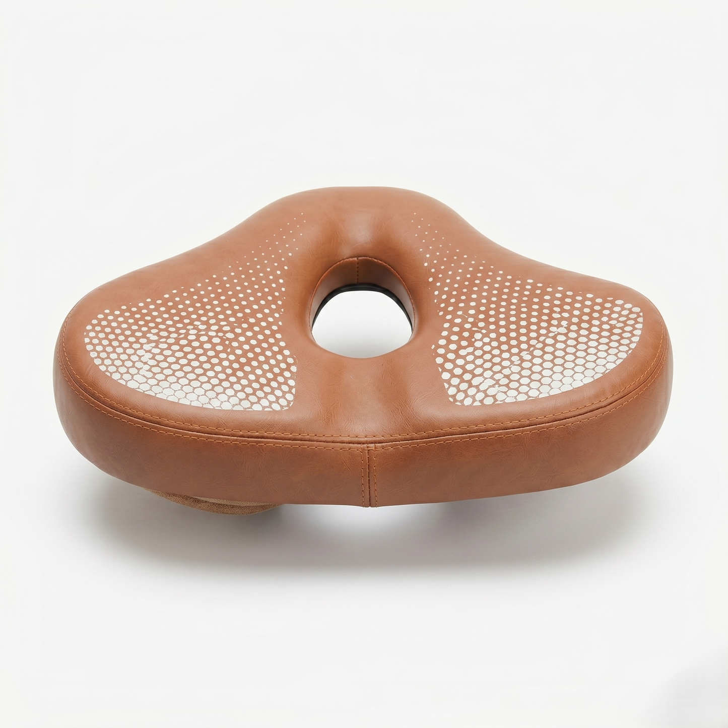 Wide Ergonomic Bike Saddle for Long Rides