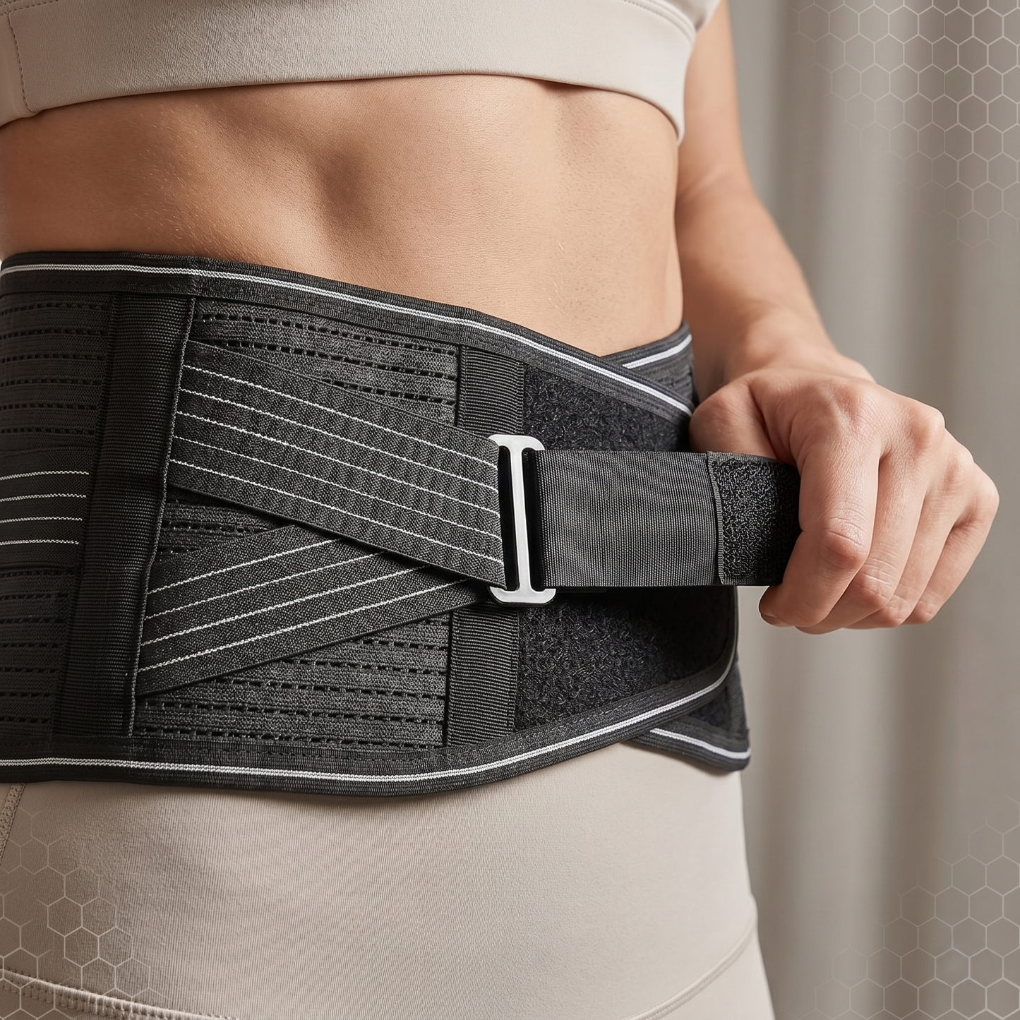 Adjustable Lower Back & Waist Support Belt for Everyday Comfort