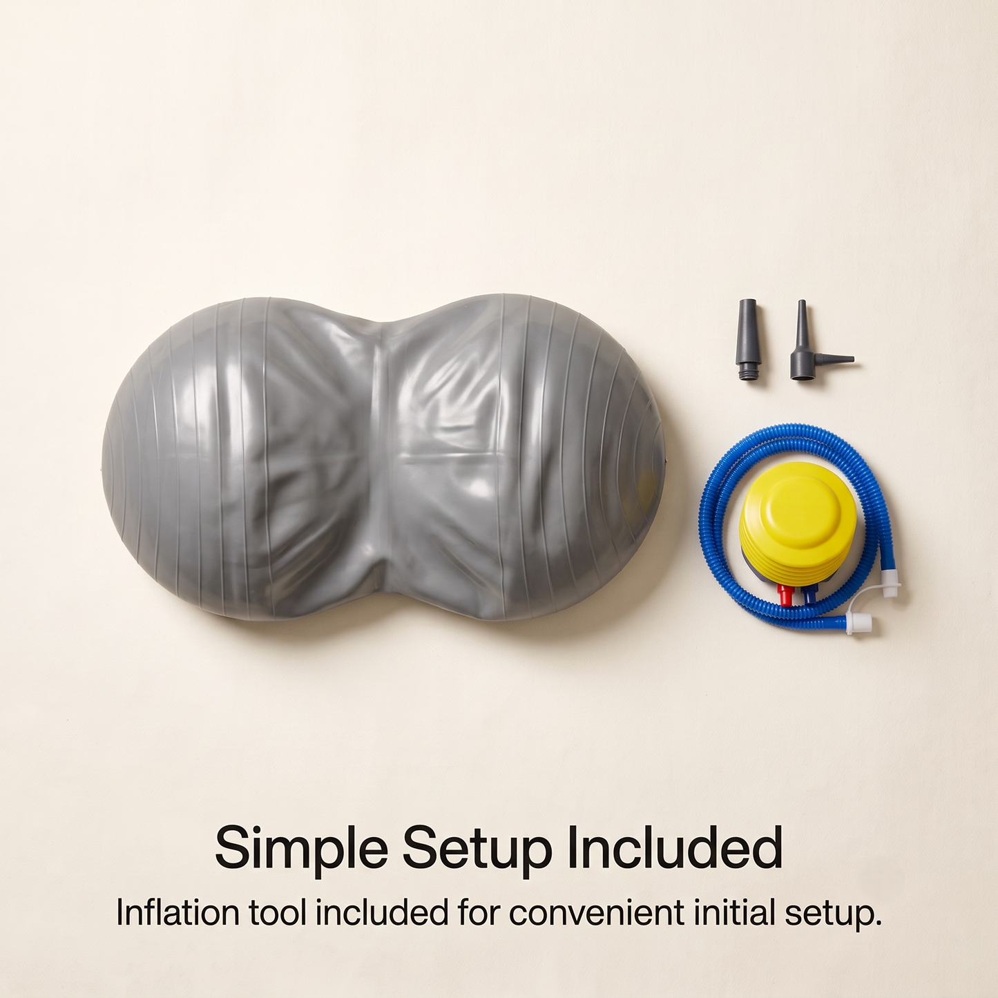 Peanut Stability Exercise Ball with Inflation Pump