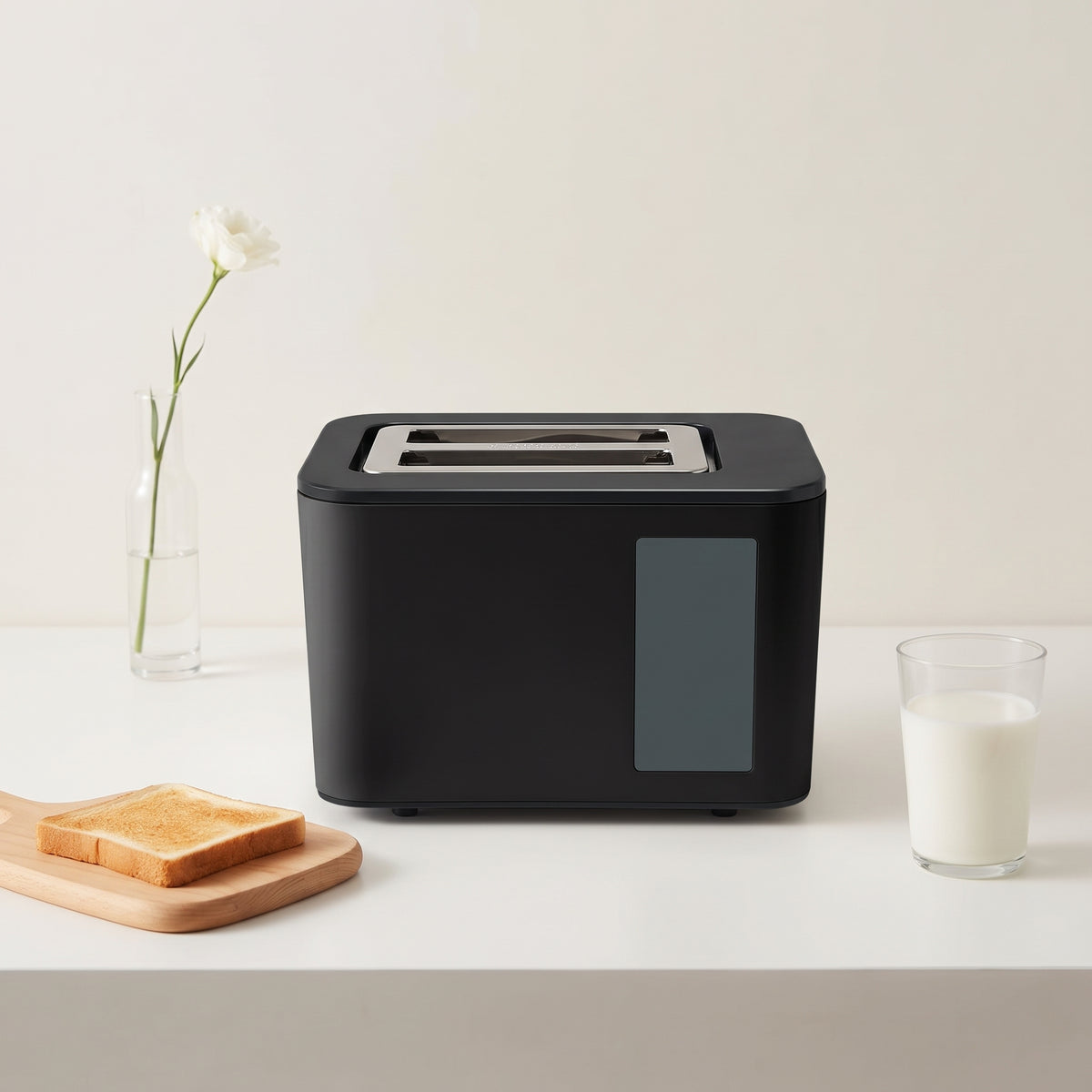 Touchscreen Toaster with 6 Bread Presets & Shade Settings
