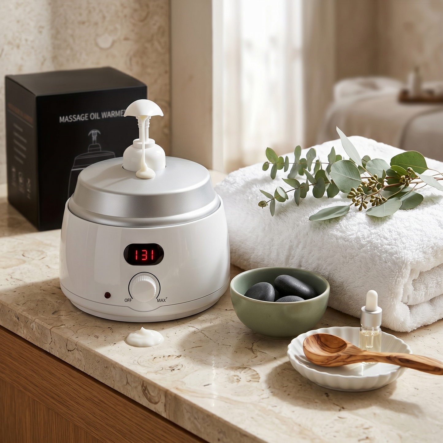 Kovelli™ WarmFlow Oil Warming Dispenser