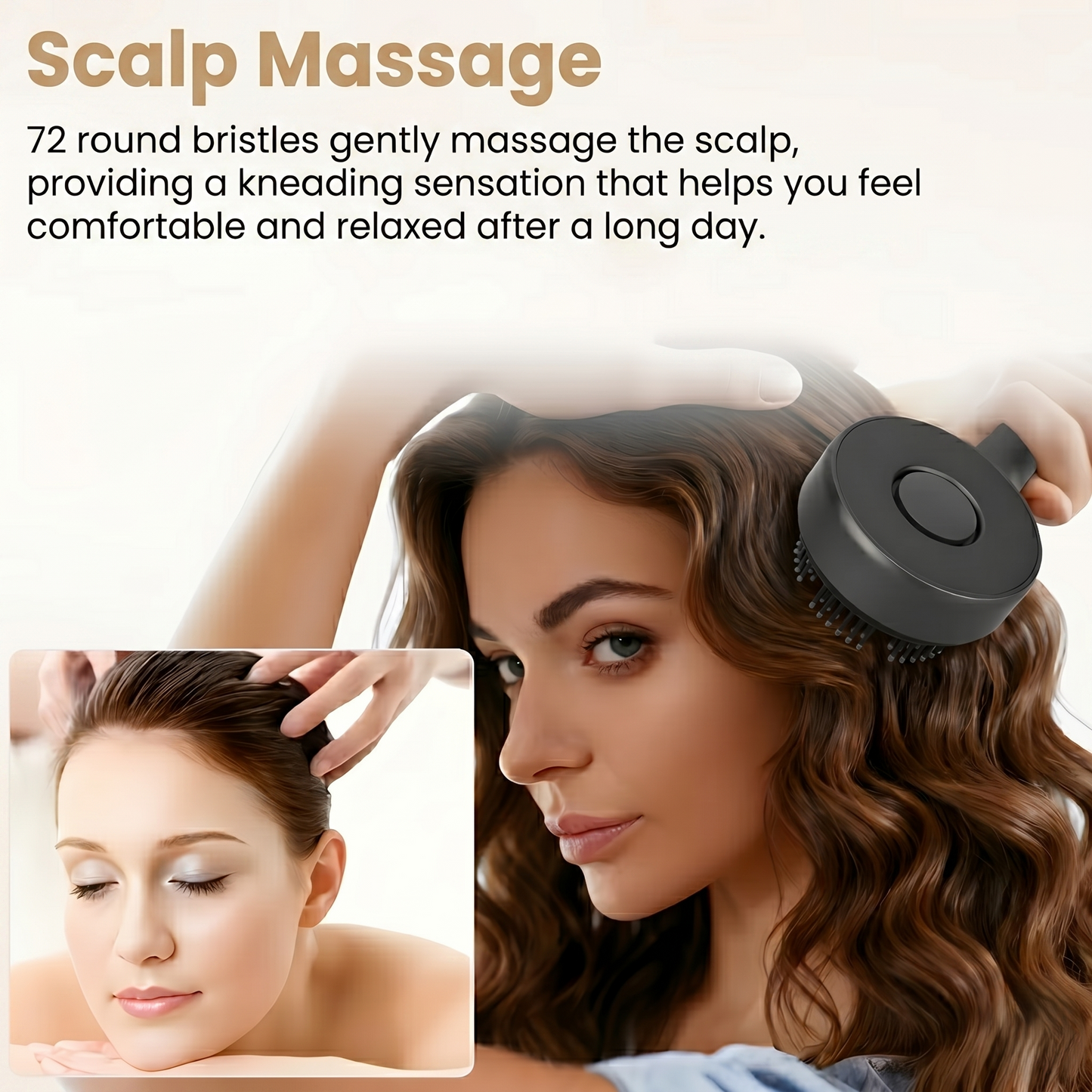 Kovelli™ Heated Scalp Massage Oil Applicator Brush