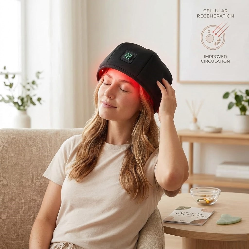 Red Light Therapy Cap for Hair and Scalp