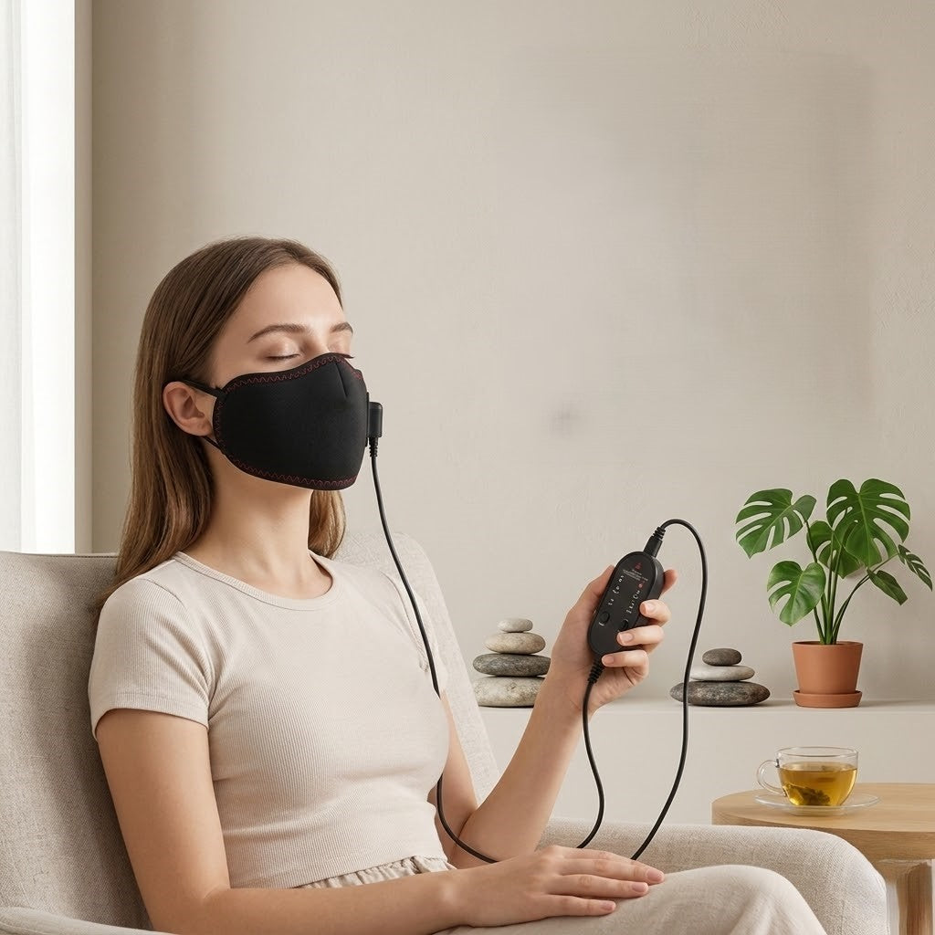Heated Comfort Mask for Relaxation & Warmth