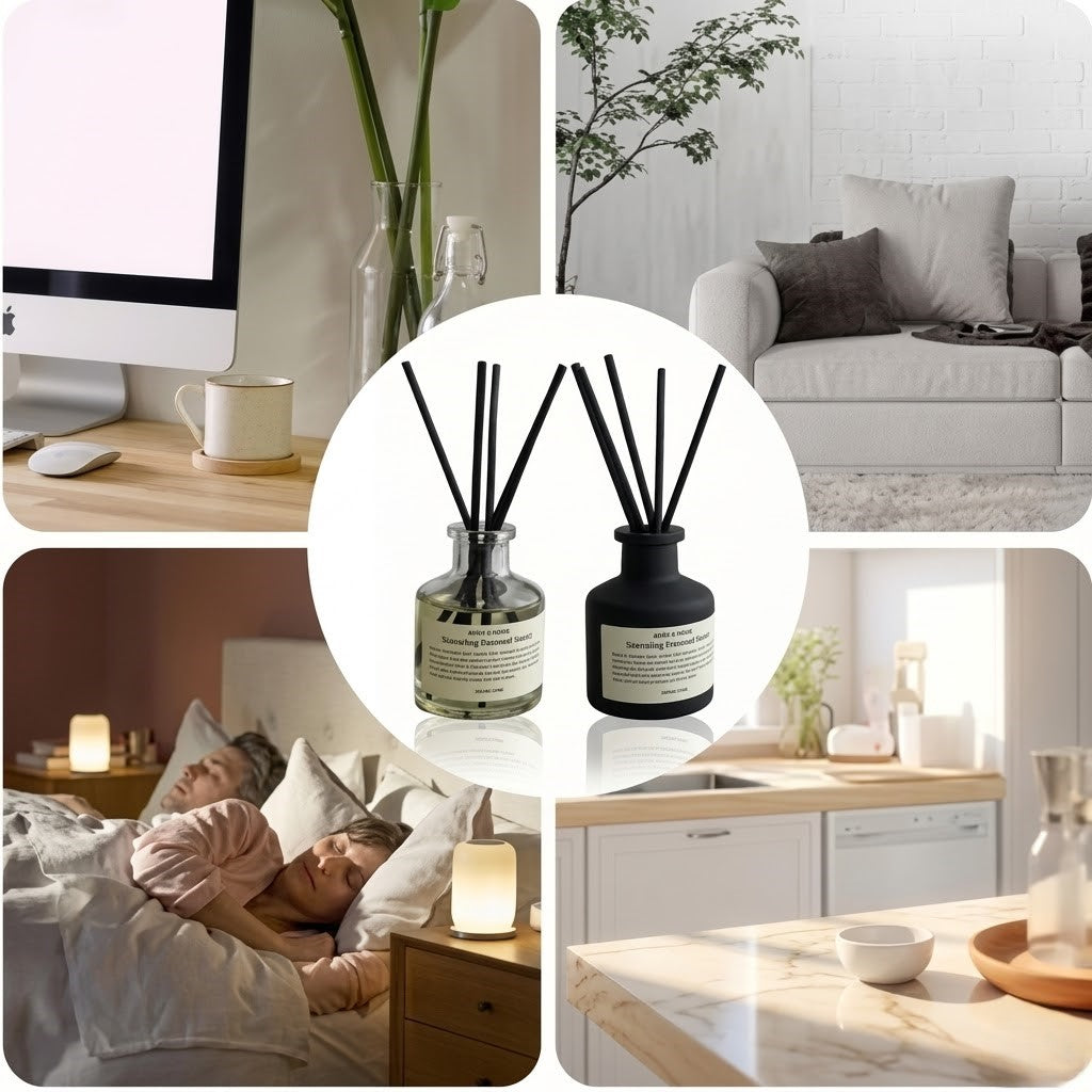 Luxury Reed Diffuser Set for Home Fragrance & Room Decor