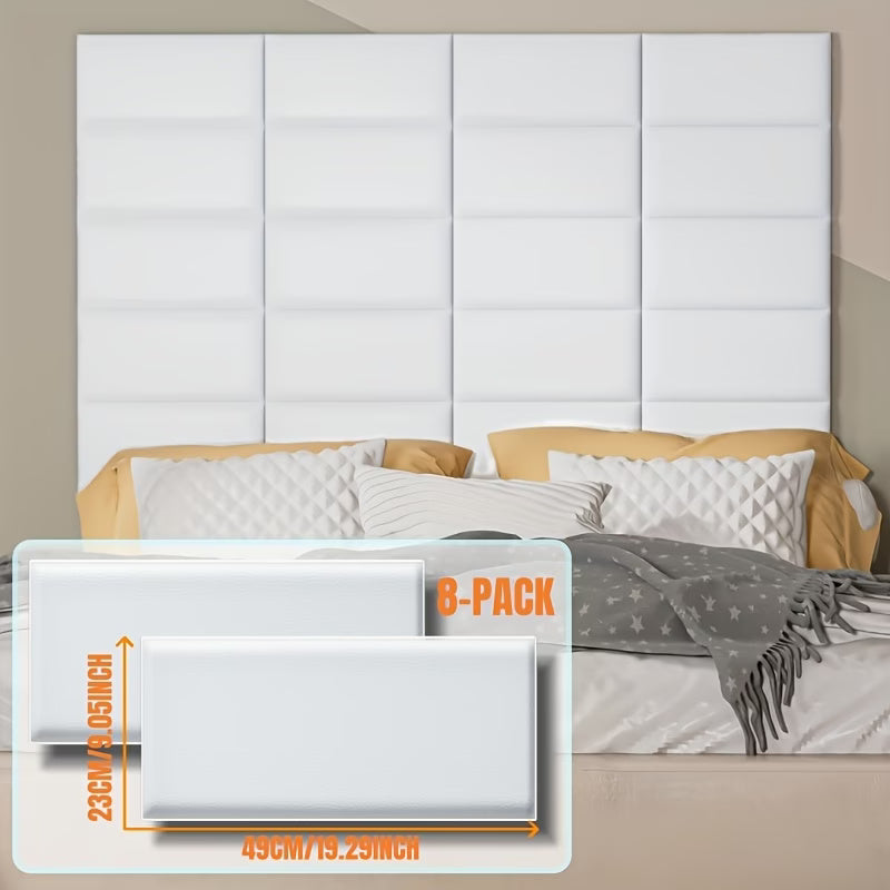 Kovelli™ CushWall Upholstered Wall Panels – 8 Pack