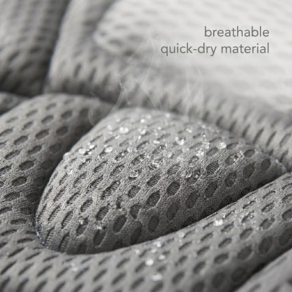 Full Back & Neck Bath Support Pillow with Suction Grip