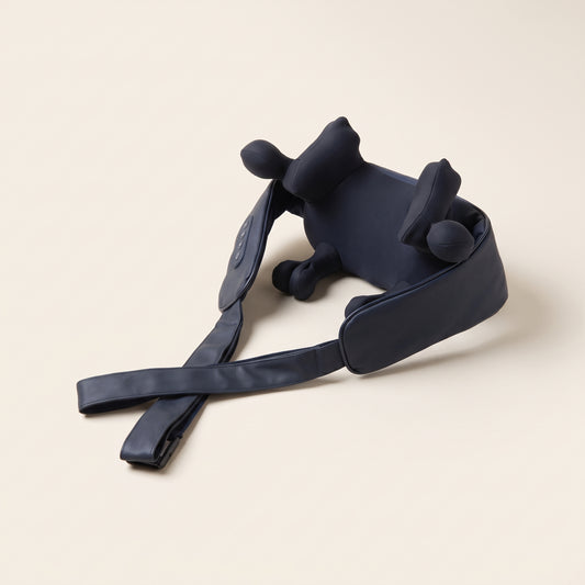 10-Head Shoulder & Neck Kneading Massager with Pull Straps