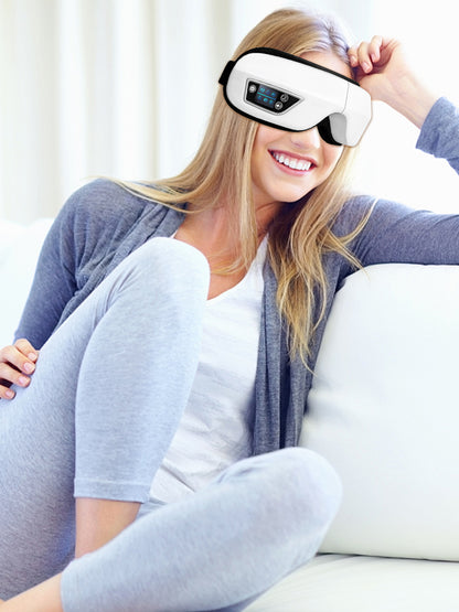 Portable Vibration Eye Massager with Heat