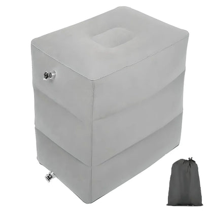 Inflatable Travel Footrest Pillow