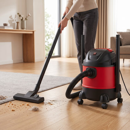 1200W 25L Wet/Dry/Blow Vacuum Cleaner with 5-Stage Filtration
