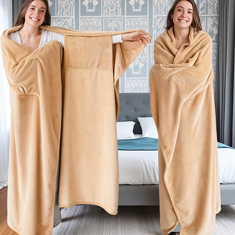 Oversized Wearable Blanket for Full-Body Comfort