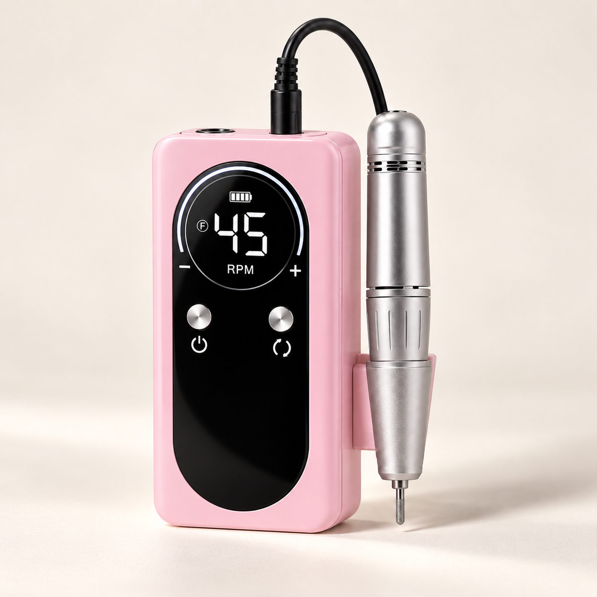 Electric Nail Drill with 45,000 RPM Digital Speed Control