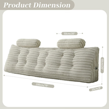 Kovelli™ LoungeWedge Reading Headboard Pillow