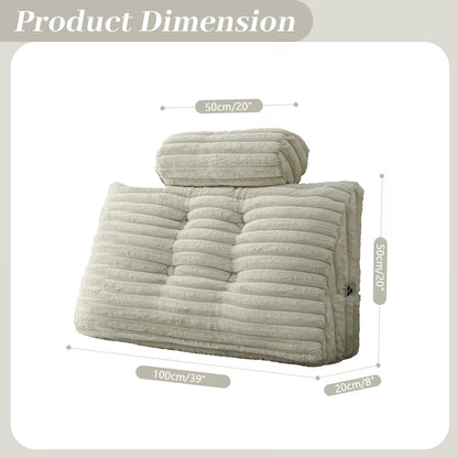 Kovelli™ LoungeWedge Reading Headboard Pillow