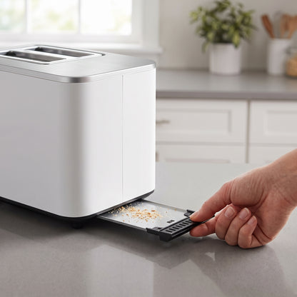 Touchscreen Toaster with 6 Bread Presets & Shade Settings