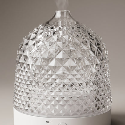 200mL Glass Ultrasonic Aroma Diffuser with 7-Color LED