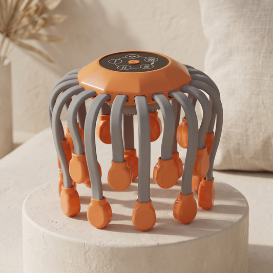 24-Point Electric Scalp Massager with 5 Vibration Modes