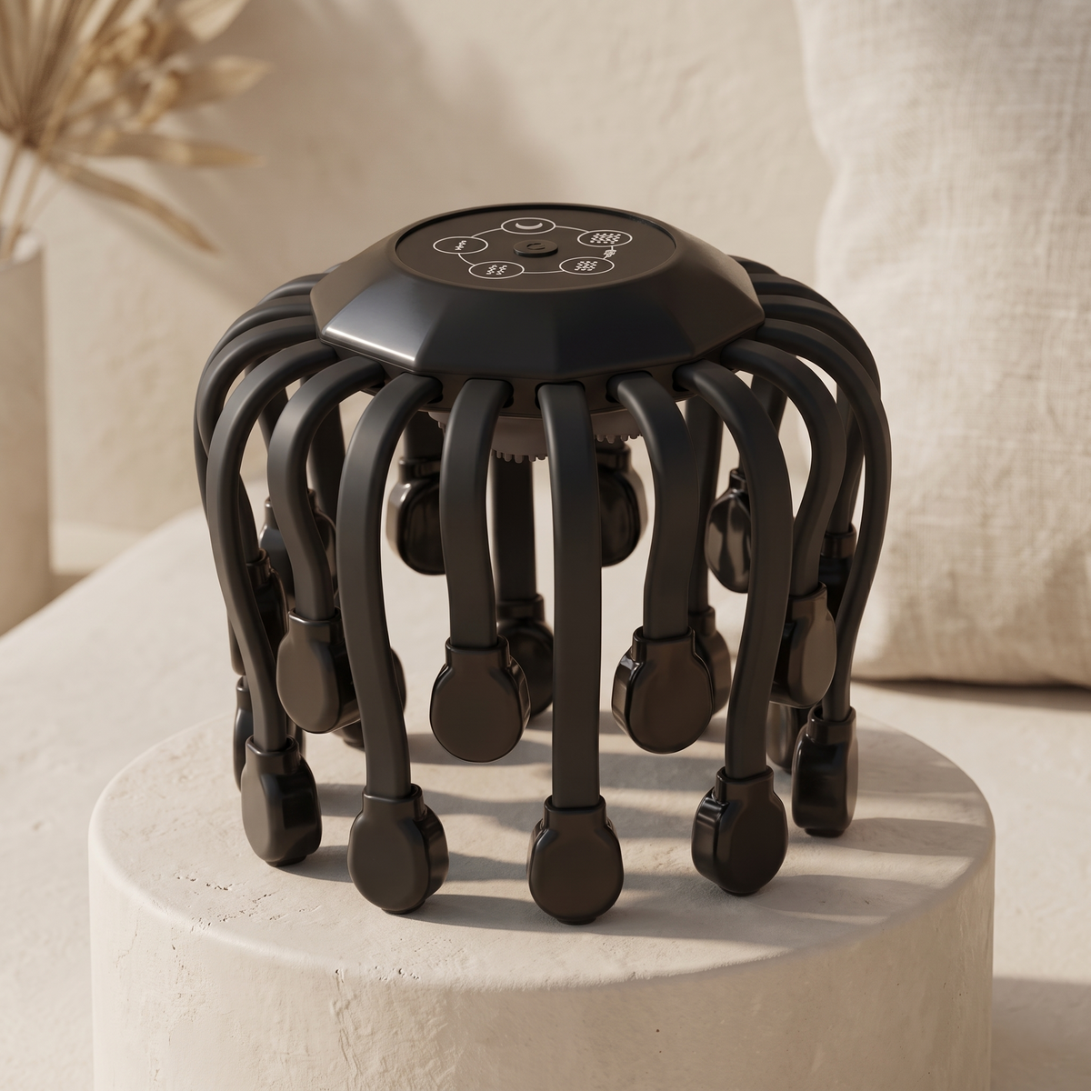 24-Point Electric Scalp Massager with 5 Vibration Modes
