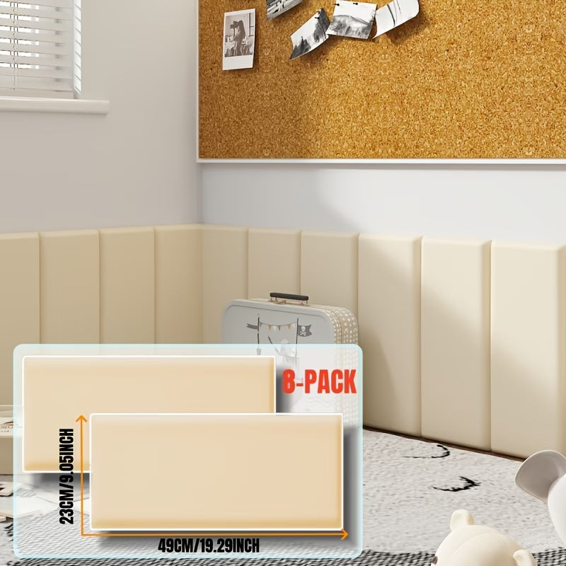 Kovelli™ CushWall Upholstered Wall Panels – 8 Pack