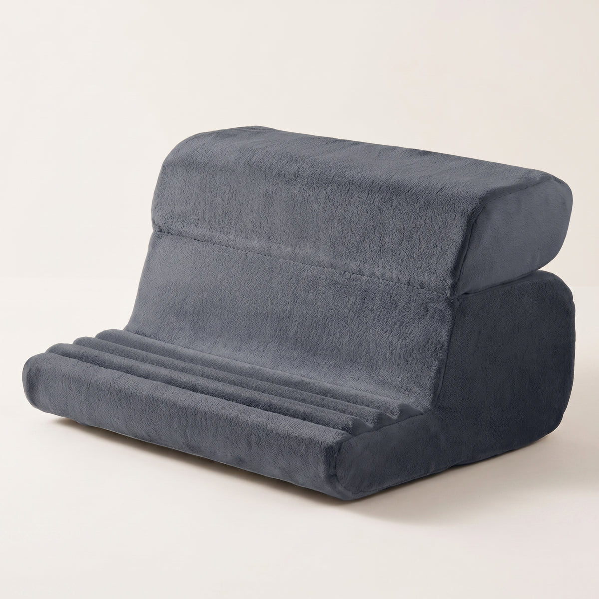 3-Angle Tablet Pillow Stand with Storage Pockets