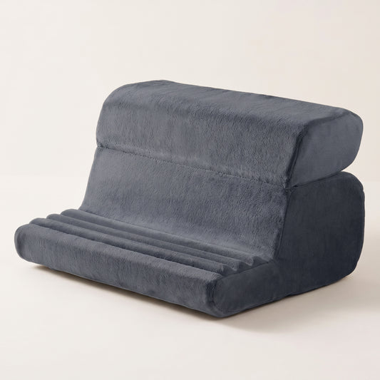 3-Angle Tablet Pillow Stand with Storage Pockets