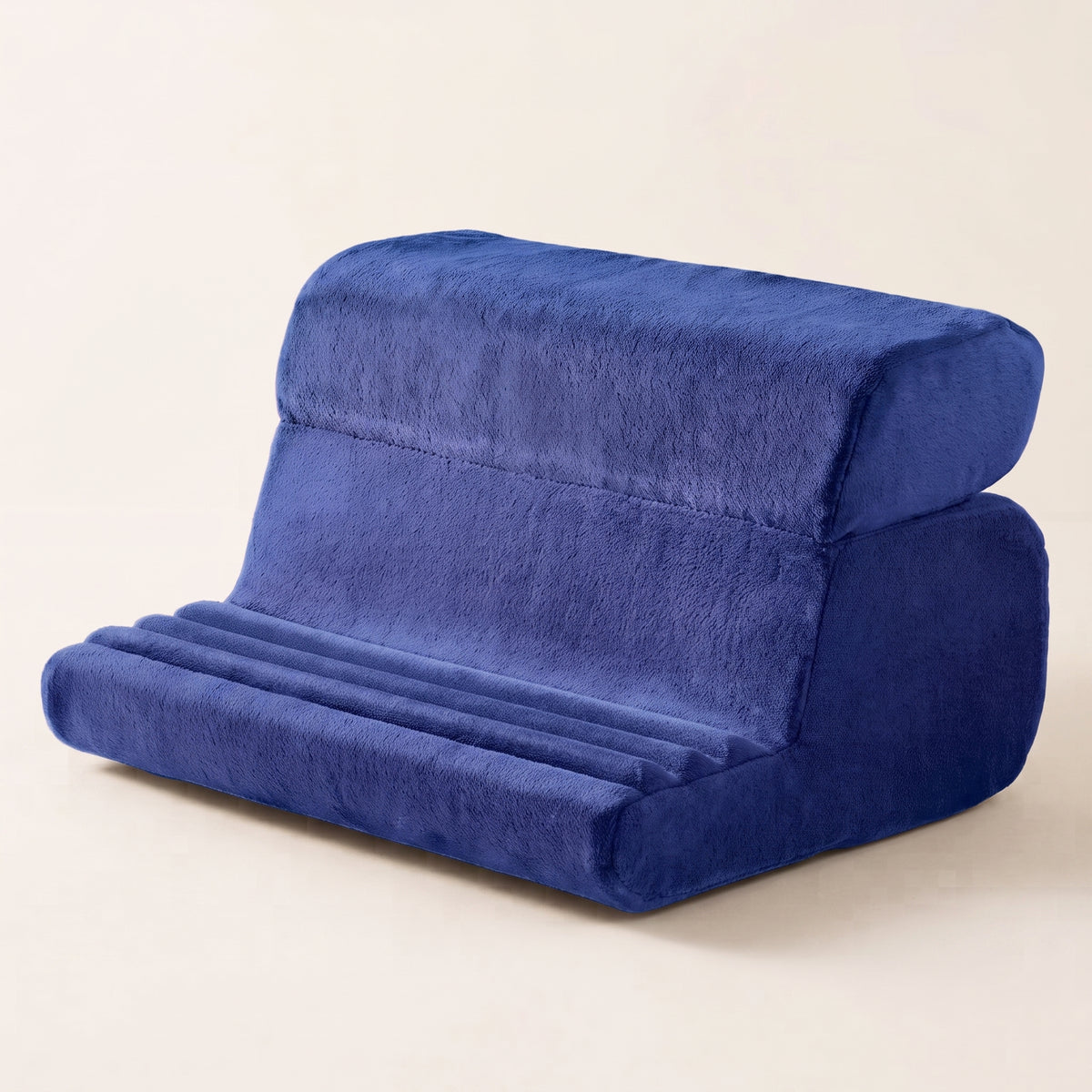 3-Angle Tablet Pillow Stand with Storage Pockets
