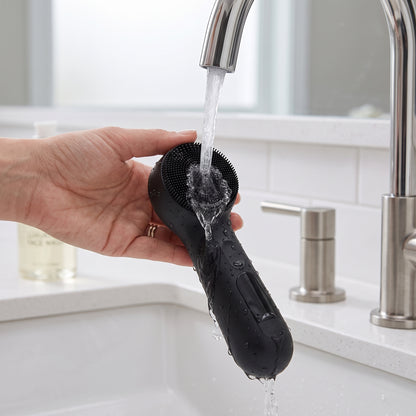 3-Mode Silicone Vibrating Facial Cleansing Brush