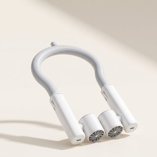 3-Speed Dual-Turbine Neck Fan with Chilled Cooling Ring