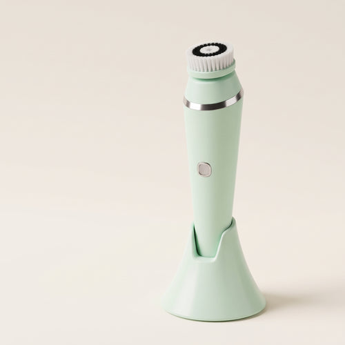 3-Speed Facial Cleansing Brush with Bi-Directional Rotation