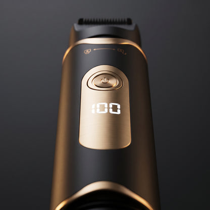 3-in-1 Body Grooming Trimmer with Interchangeable Shaving Heads
