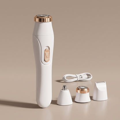 3-in-1 Rechargeable Body, Face & Nose Hair Trimmer