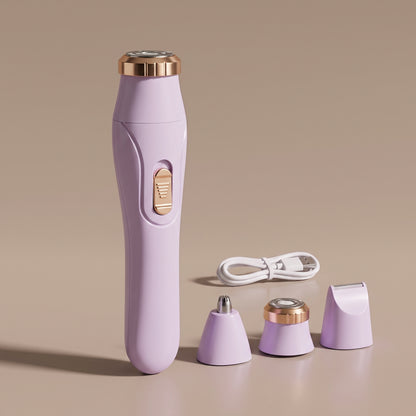 3-in-1 Rechargeable Body, Face & Nose Hair Trimmer