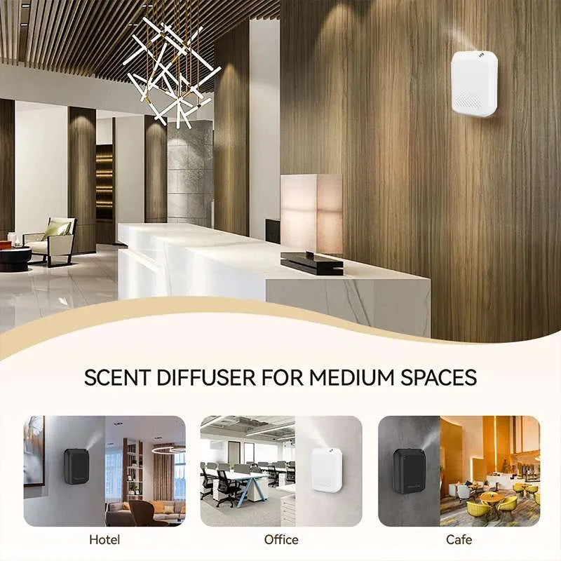 Smart Essential Oil Diffuser Wall Mount – Bluetooth Home Fragrance System