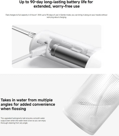 Portable Water Flosser for Teeth Cleaning