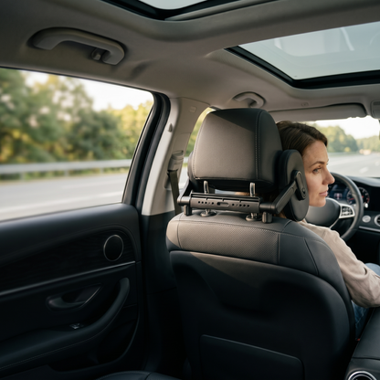 360° Adjustable Memory Foam Car Headrest Support Pillow