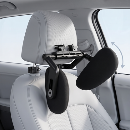 360° Adjustable Memory Foam Car Headrest Support Pillow