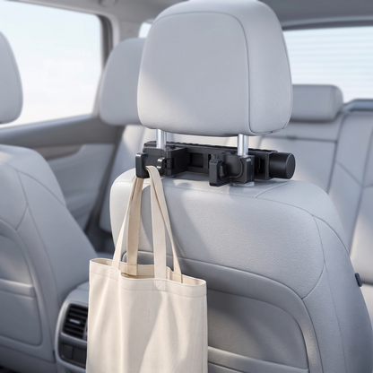 360° Adjustable Memory Foam Car Headrest Support Pillow