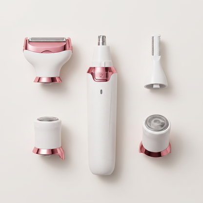 4-in-1 Rechargeable Women's Shaver & Precision Trimmer Set