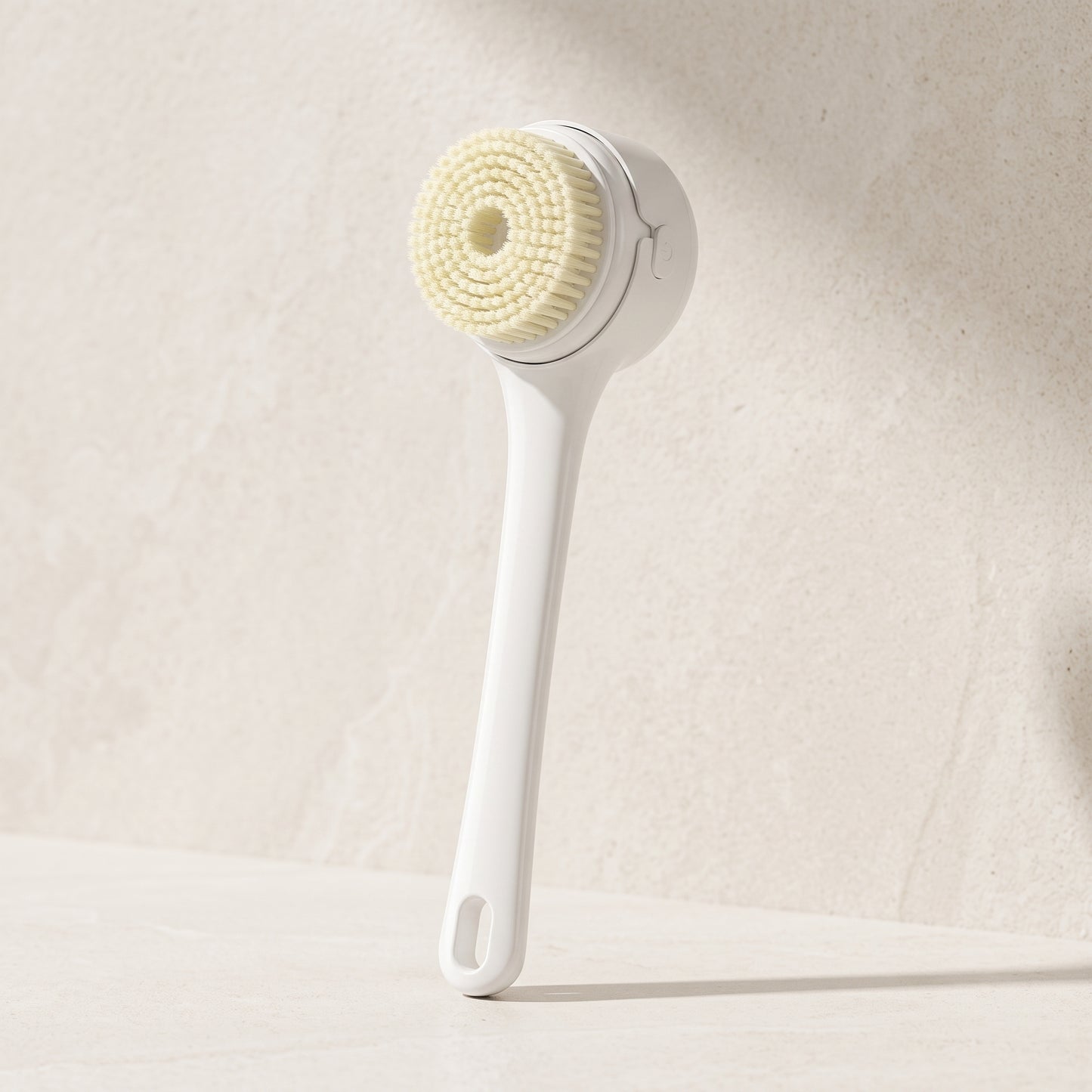 5-Head Rotating Electric Shower Brush with Long Handle