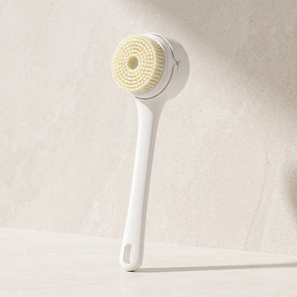 5-Head Rotating Electric Shower Brush with Long Handle