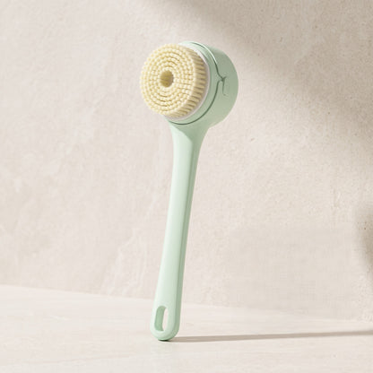 5-Head Rotating Electric Shower Brush with Long Handle
