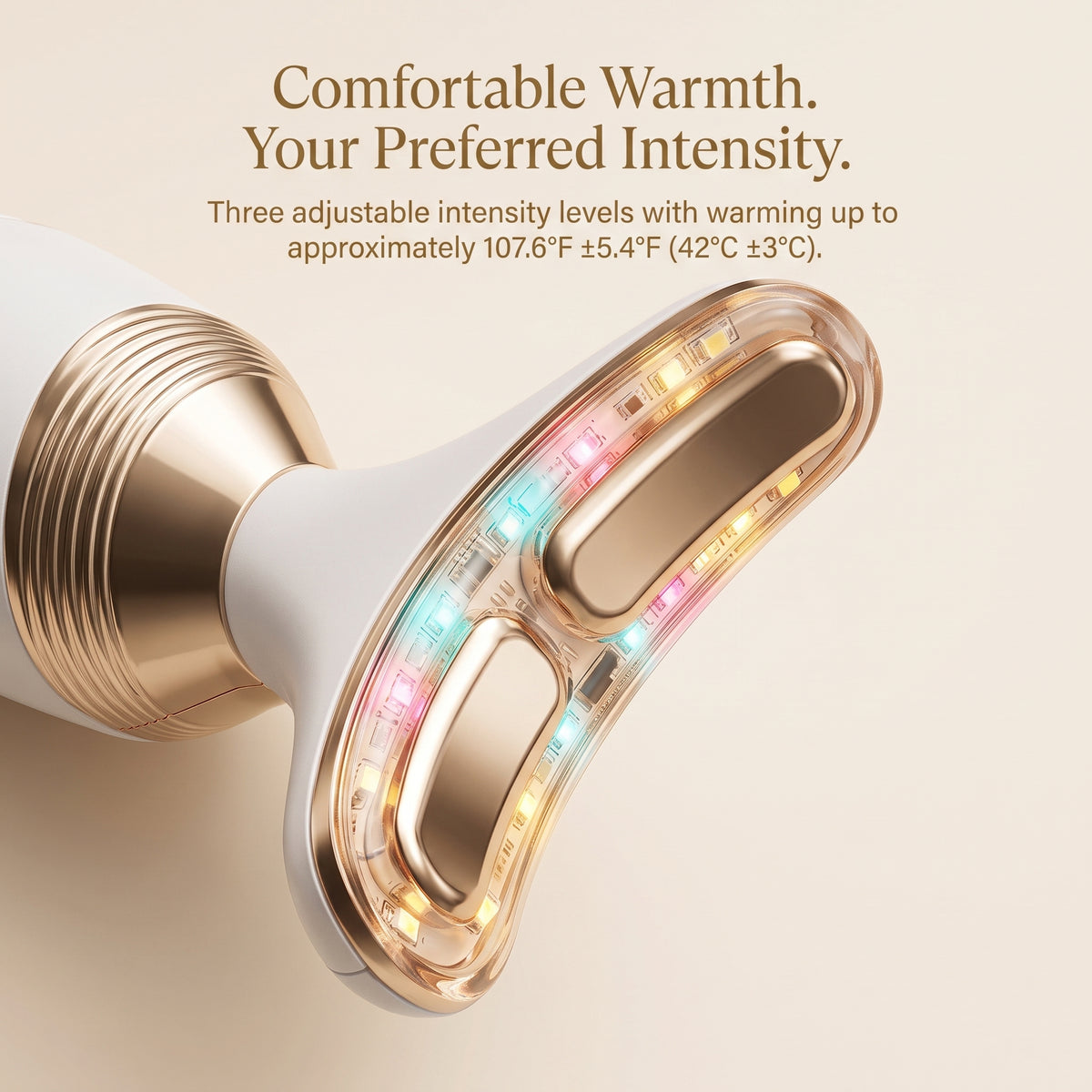 5-Mode LED Face & Neck Massager with EMS & Warming