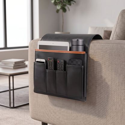 5-Pocket Felt Sofa & Recliner Armrest Organizer