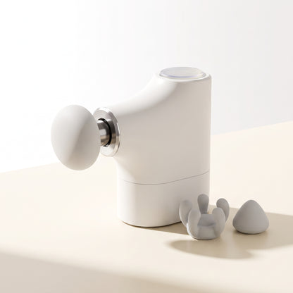 5-Speed Mini Massage Gun with 3 Interchangeable Heads
