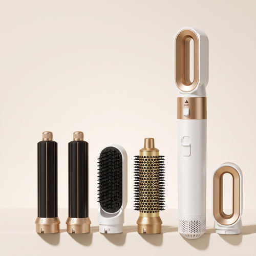 5-in-1 Air Styler Hair Dryer & Curling Brush Set